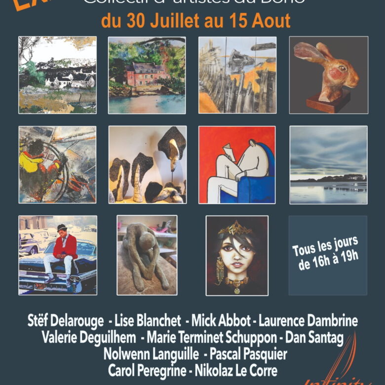 Exposition du collectif « ArtsÔBono » jusqu’au 15 août 2022