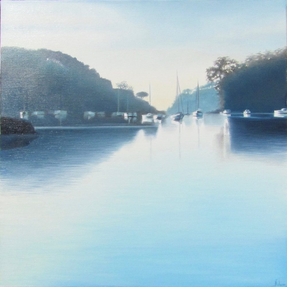 Huile sur toile signée par Nolwenn Languille