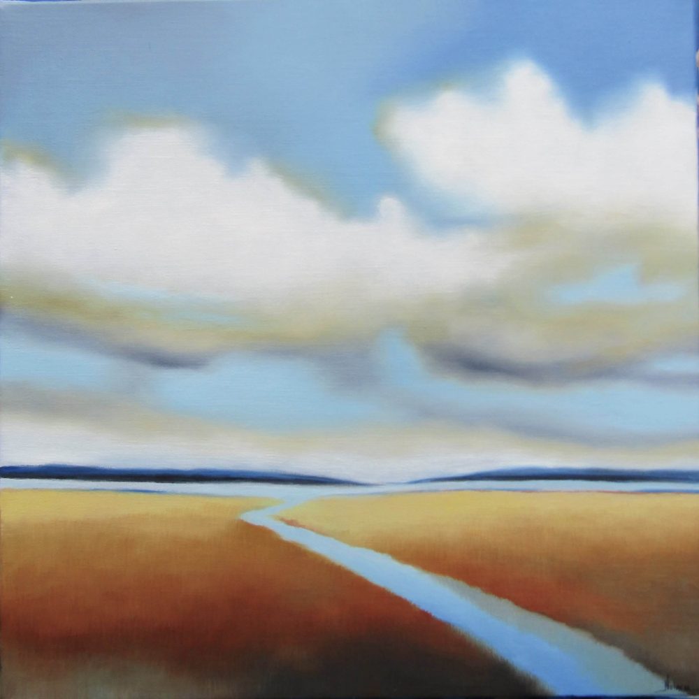 Huile sur toile signée Nolwenn Languille