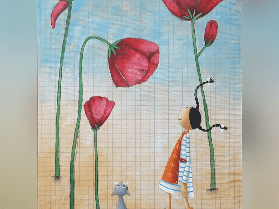 Éline et les coquelicots